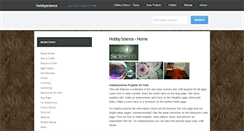 Desktop Screenshot of hobbyscience.com